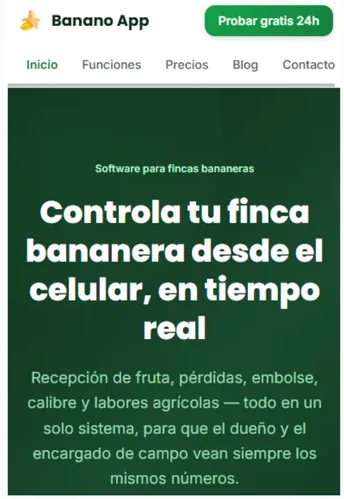 Banano App — captura 1